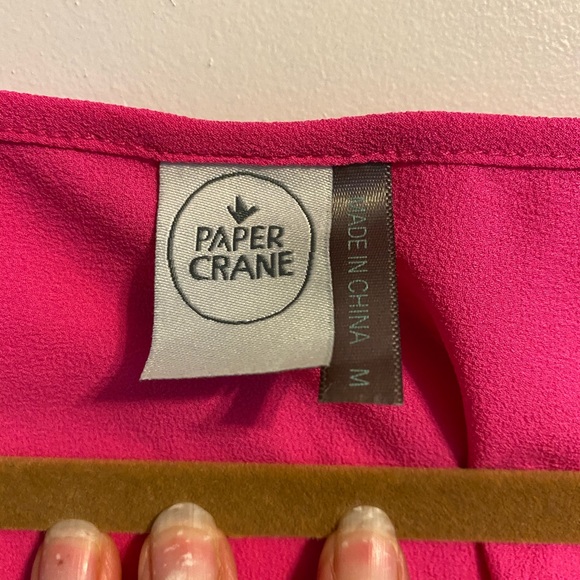 Fuchsia Pink Blouse - Picture 3 of 4